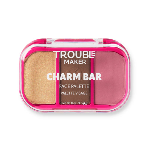 Trouble Maker - Charm Bar Face Trio Palette Sweet Escape 4.5gm