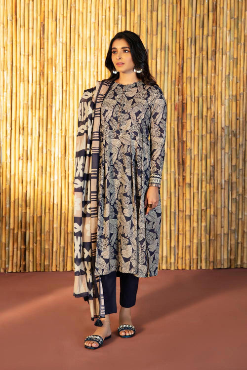 Sapphire- 2 Piece - Printed Lawn Suit