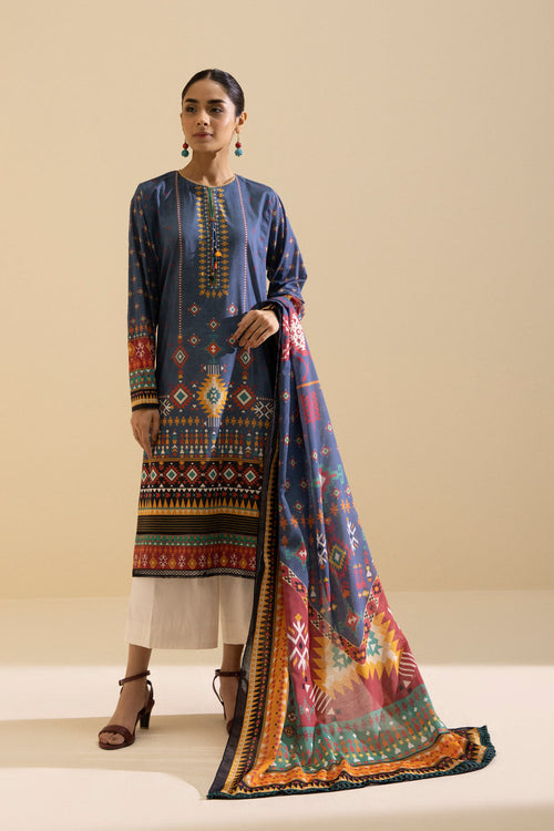 Sapphire- 2 Piece - Printed Lawn Suit
