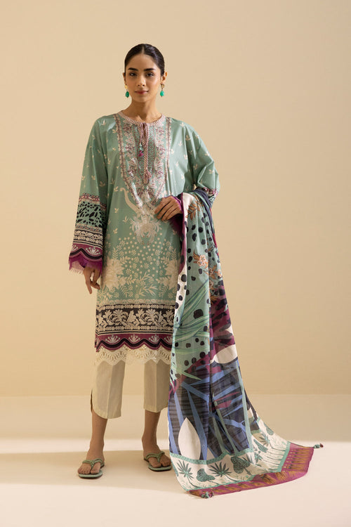 Sapphire- 2 Piece - Printed Lawn Suit