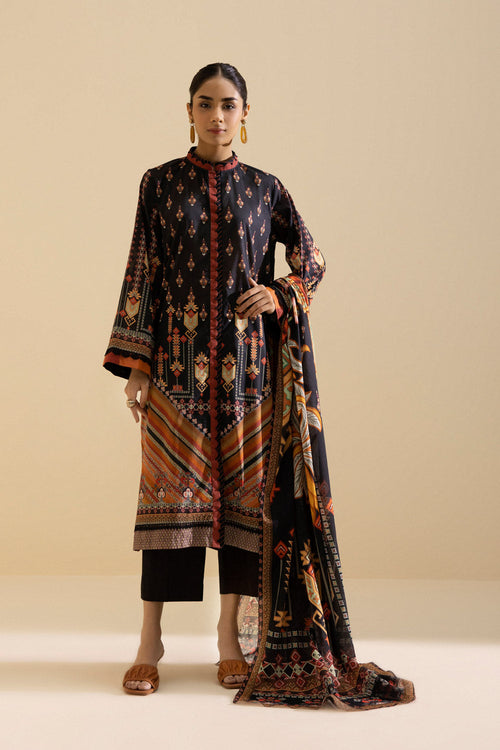 Sapphire- 2 Piece - Printed Lawn Suit