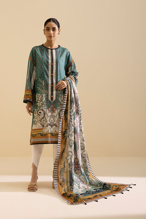Sapphire- 2 Piece - Printed Lawn Suit