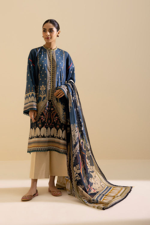 Sapphire- 2 Piece - Printed Lawn Suit