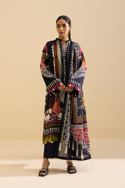 Sapphire- 2 Piece - Printed Lawn Suit