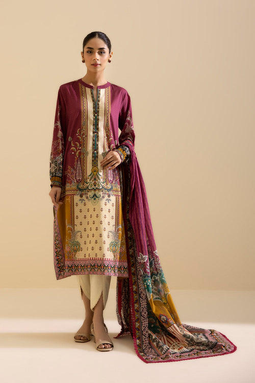 Sapphire- 2 Piece - Printed Lawn Suit