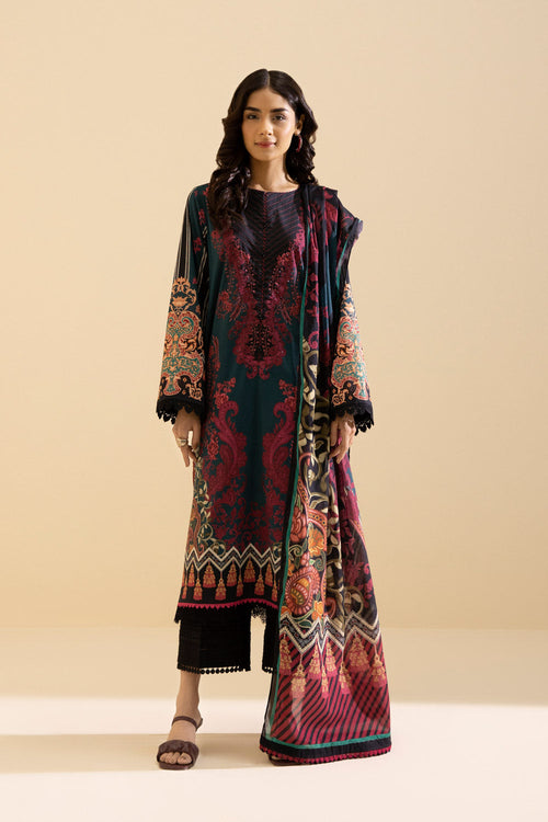 Sapphire- 2 Piece - Printed Lawn Suit