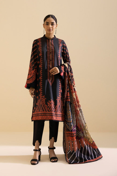 Sapphire- 2 Piece - Printed Lawn Suit