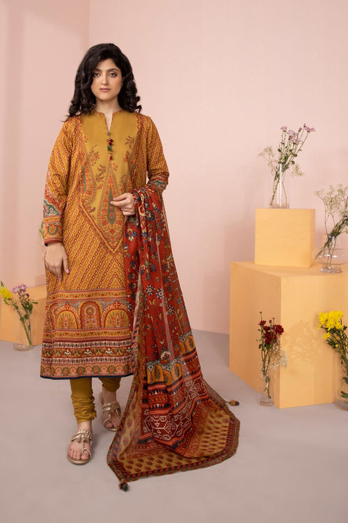 Sapphire- 2 Piece - Printed Lawn Suit