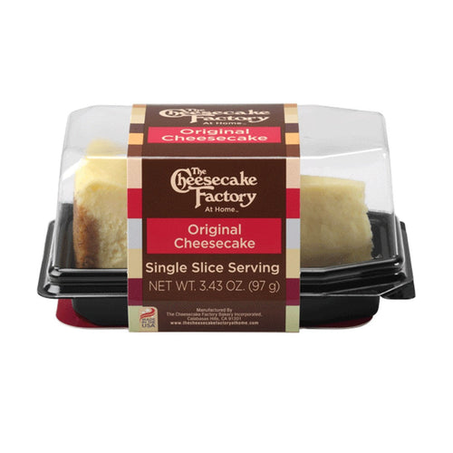 THE CHEESE CAKE FACTORY ORIGINAL CHEESE CAKE SLICE