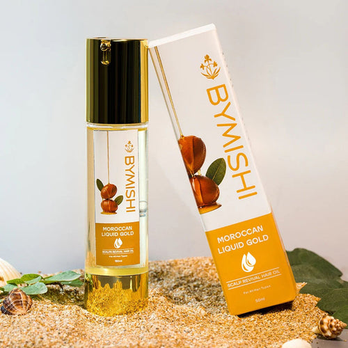 Bymishi - Scalp Revival Hair Oil - 100% Pure Moroccan Argan