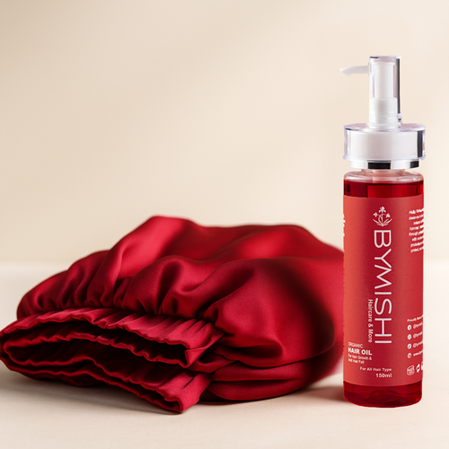Bymishi - Hair Oil + Silk Cap