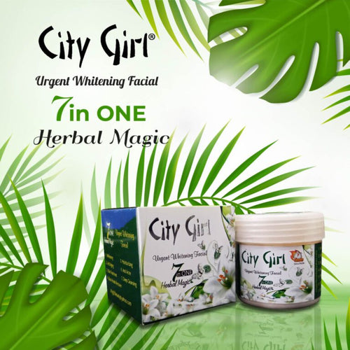City Girl - 7 In 1 Urgent Facial Jar (92g)