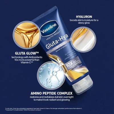 VASELINE - GLUTA HYA OVERNIGHT RADIANCE REPAIR - 70ML