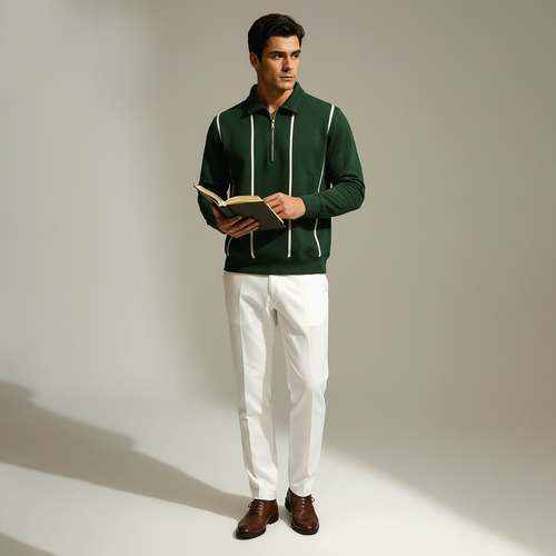 Vybe - Prime Zip Sweatshirt - Green