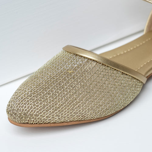 Vybe - Mesh Pumps- Gold