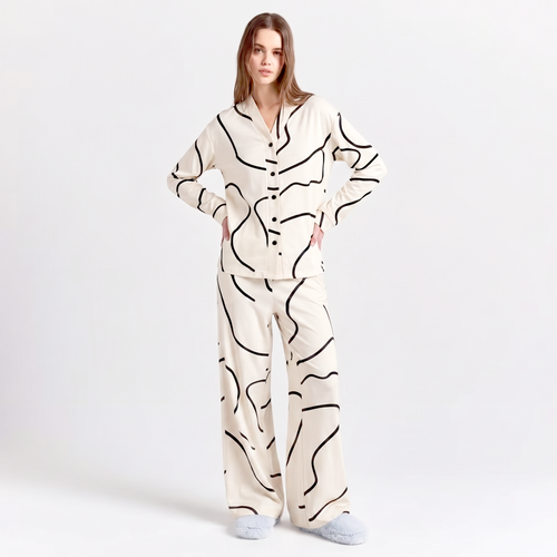 Vybe - Soft Cotton Lounge Set - Abstract Muse