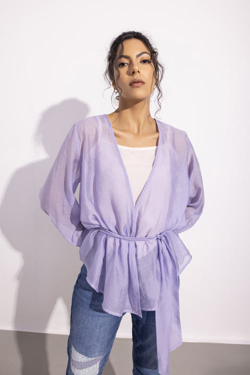 Sapphire - Wrap Around Top