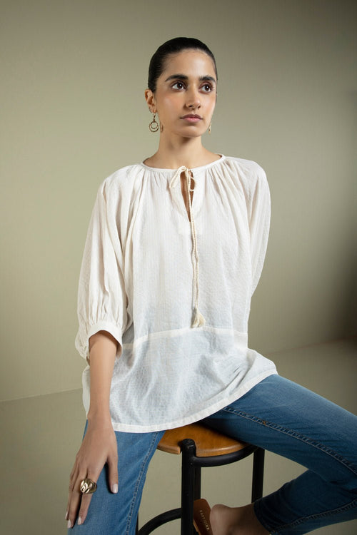 Sapphire - Raglan Loose Fit Top