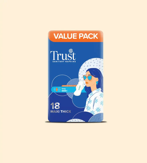 Trust Sanitary Napkins Long 18 Pads