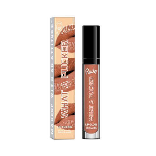 Rude Cosmetics - What A Pucker Lip Lacquer - What The Fudge