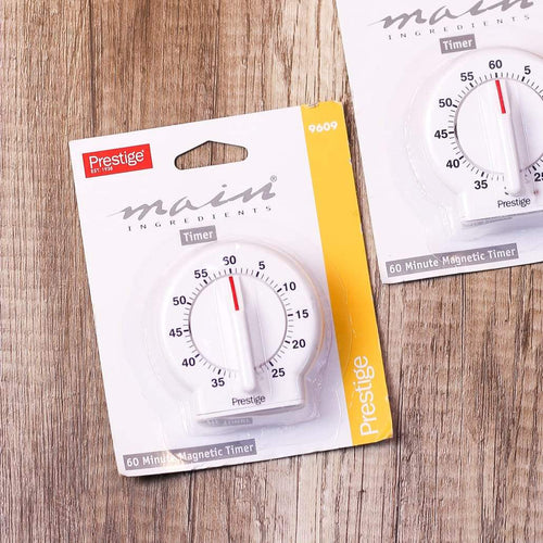 KITCHEN TIMER PRESTIGE MAGNETIC MECHANICAL PR9609