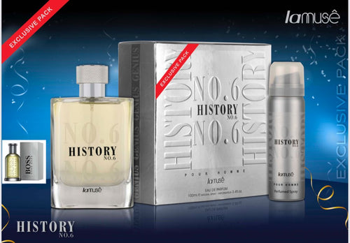 Arqus & Lamuse - History No.6 G/s Edp (100ml+50ml Deo)