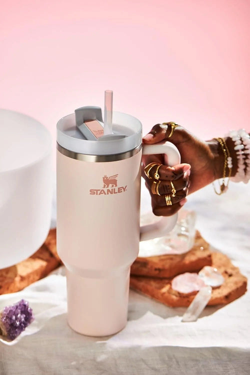 Home.co - Stanley Quencher H2.0 Tumbler 40 Oz - Rose Quartz