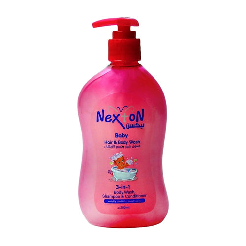 NEXTON BABY HAIR & BODY SHAMPOO + CONDITIONER 3IN1 250ML