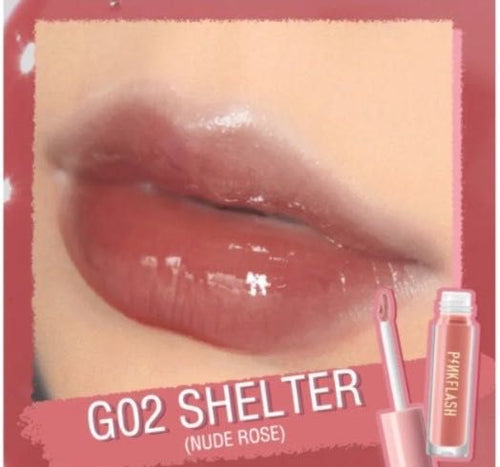 Pinkflash - Melting Matte Waterproof Lipcream Shelter Pf-g-02