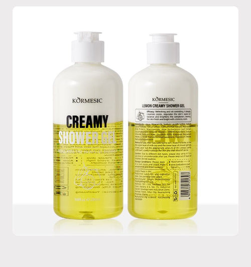 Kormesic Lemon Creamy Moisturizing And Brightening Body Wash & Shower Gel 290ml
