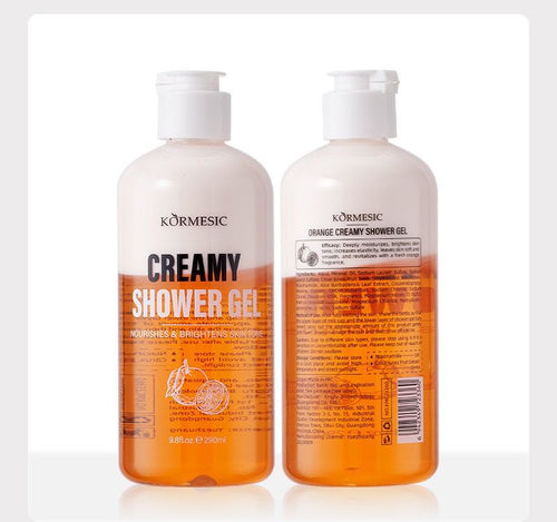 Kormesic Orange Shower Gel Moisturizing And Brightening Body Wash & Shower Gel 290ml
