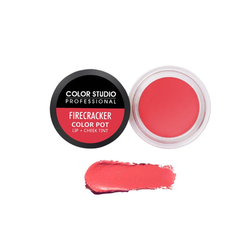 Color Studio - Color Pot Lip & Cheek Tint - Fire Cracker