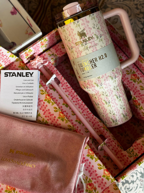 Home.co - Stanley Quencher H2.0 Tumbler 40 Oz - Loveshackfancy Blooming Heirloom