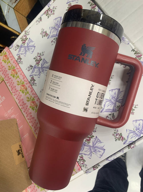 Home.co - Stanley Quencher H2.0 Tumbler 40 Oz - Soft Matte | Red Rust