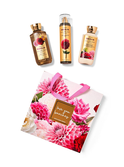 Bath & Body Works - Dahlia Box Gift Set