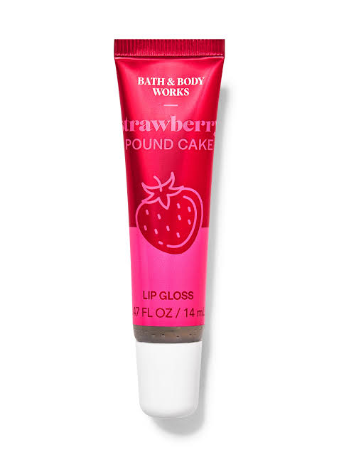 Bath & Body Works - Strawberry Poundcake Lip Gloss 14ml