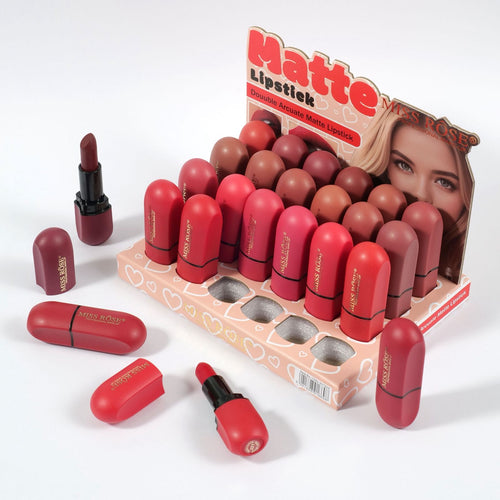 Miss Rose 24pcs Matte Lipstick Box