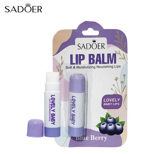 Sadoer - Lovely Lip Balm - Blue Berry