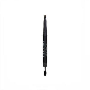 Mua - Pencil Brow Define Eyebrow With Blending Brush - Light Brown
