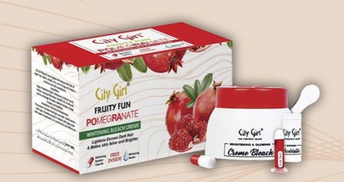 City Girl - Pomegranate Bleach Jar