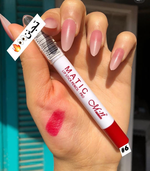 M.n - Matte 6pcs Lip Cryons Pencil