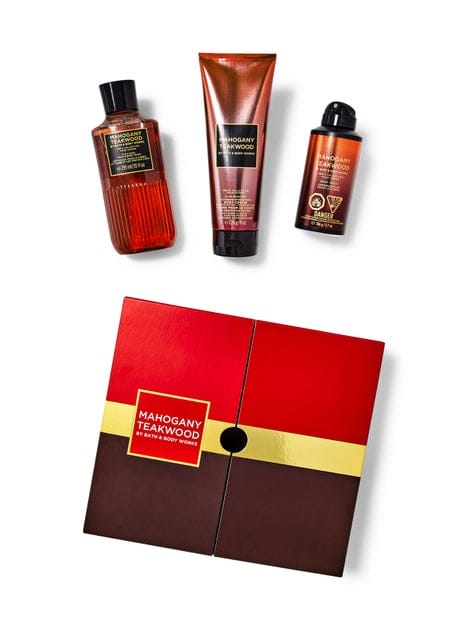 Bath & Body Works - Mahogany Teakwood Gift Box Set