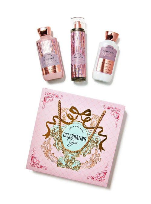 Bath & Body Works - Champagne Toast Gift Box Set