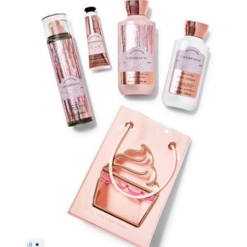 Bath & Body Works - Champagne Toast Gift Bag Set