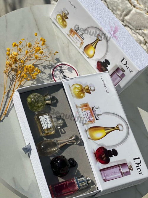 Gift Set 5 Pcs Dior Perfume Mini Splash Fragrances