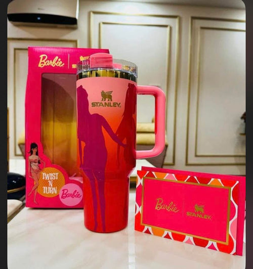 Home.co - Stanley Quencher H2.0 Tumbler 40 Oz - Barbie Twist N Turn