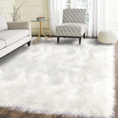 ORIENTAL FUR RUG 4X6