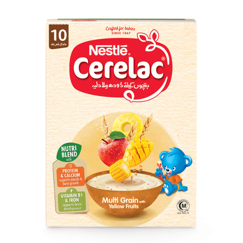 NESTLE CERELAC YELLOW FRUITS 175 GM