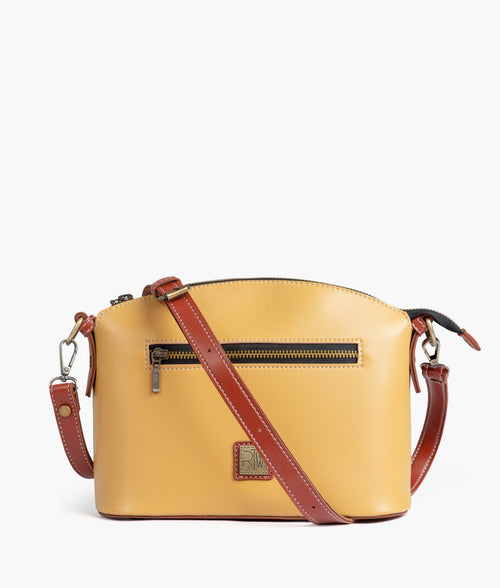 Rtw - Yellow Dome Cross-body Bag