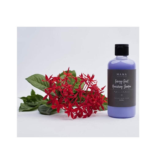 Mana Beauty- Energy Boost Nourishing Shampoo Infused With Moroccan Aragon Oil ,220 Ml
